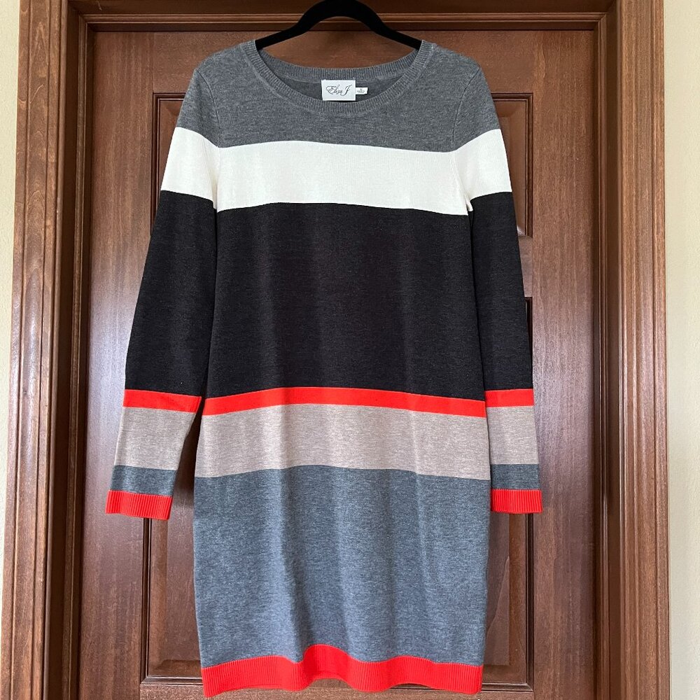 Eliza J Long Sleeve Sweater Dress